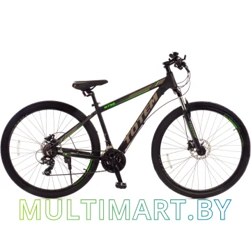 Горный велосипед Totem W790-27HDA W79027HD19GR-AL (черный/серый)